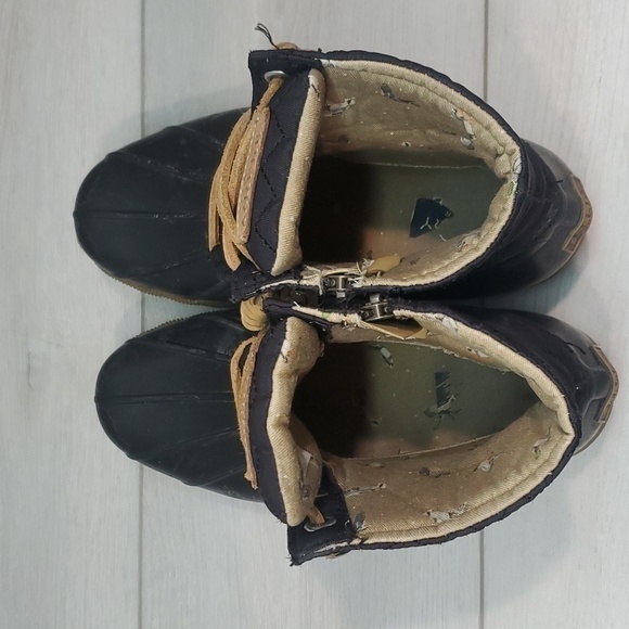 Sperry Womens Saltwater Duck Rubber Waterproof Outdoor Boots shoes sz 6 - Picture 6 of 12